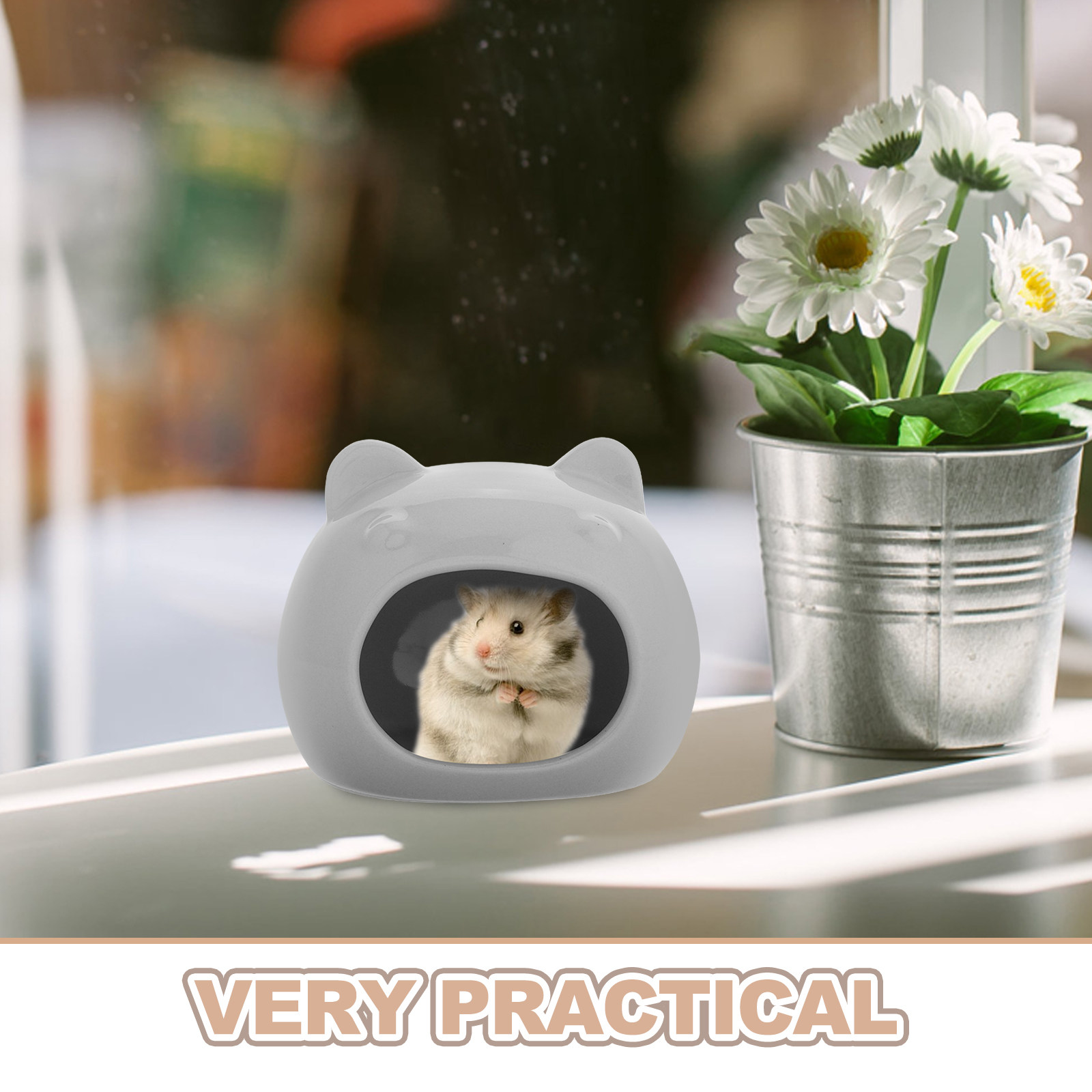 Ceramic Hamster Hideout Cozy S - Hide Cave Ceramic recension och pris